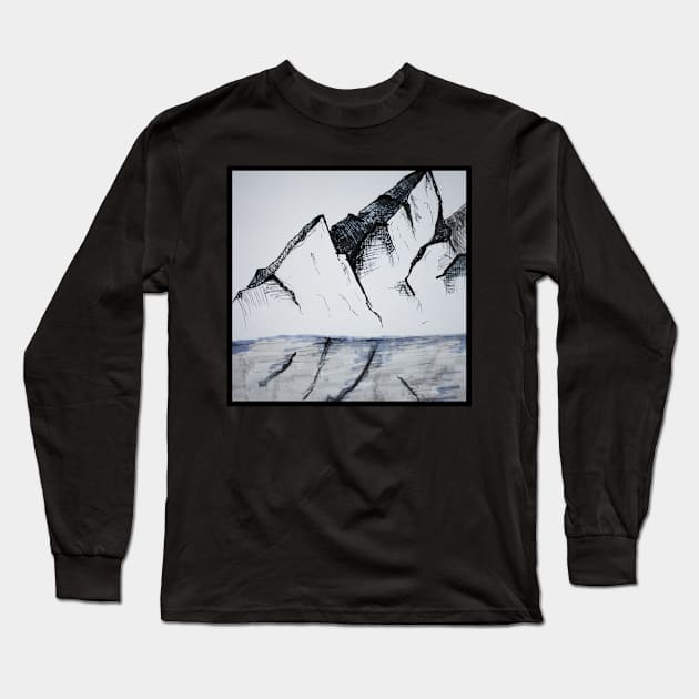 Ice and Snow Long Sleeve T-Shirt by NoVa0404